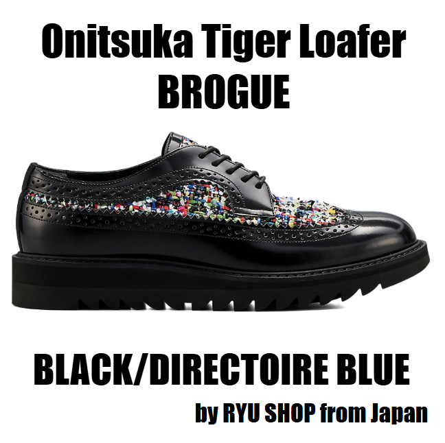 Onitsuka Tiger Loafer BROGUE 1181A615.001 BLACK / DIRECTOIRE BLUE