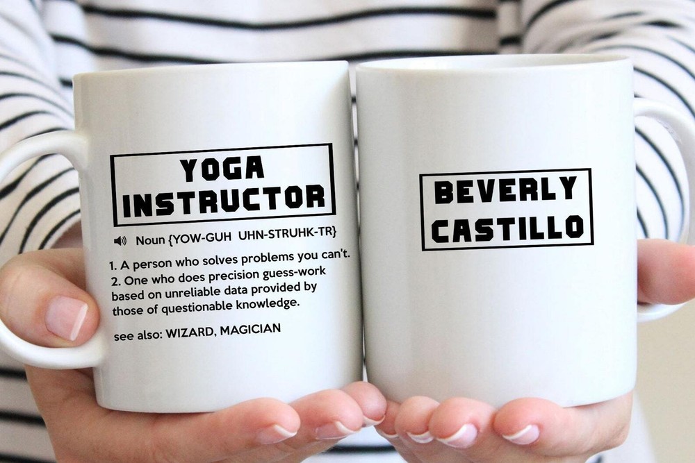 Yoga Instructor Gift Funny Yoga Instructor Gift For Men & Women Thank You Gi