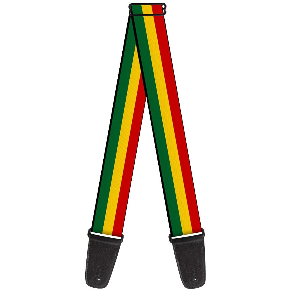 Guitar Strap Rasta 2 Inches Wide