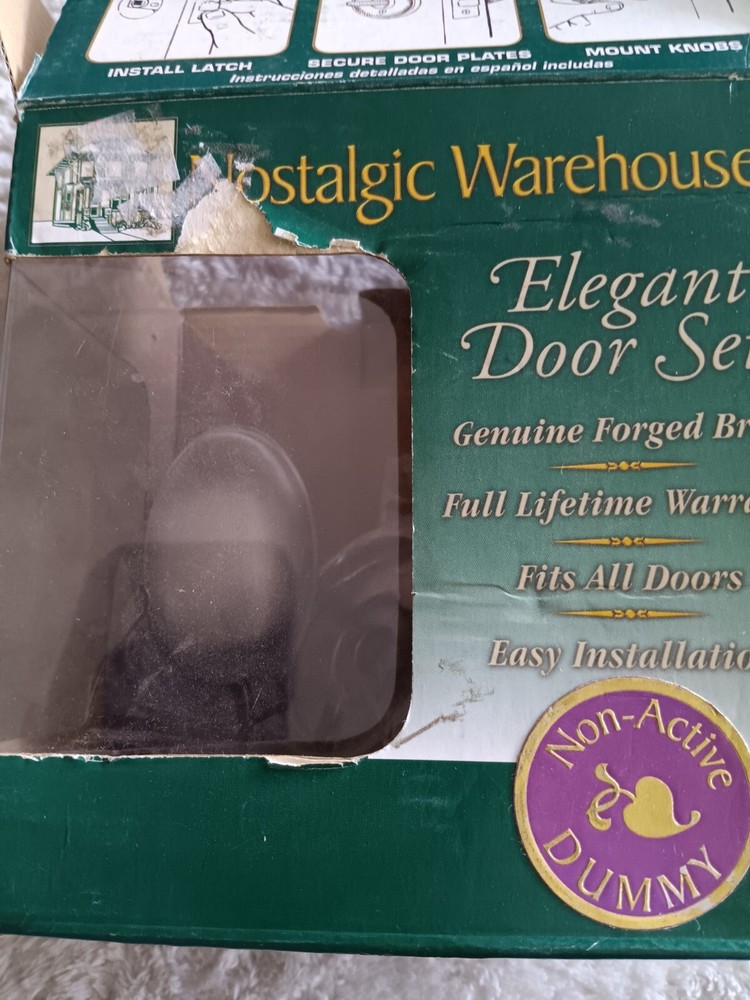 Vintage Nickel Rose Elegant Door Hardware Set by Nostalgic Warehouse