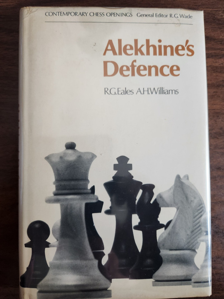 chess opening Alekhine Defence tree fragments hardcover mylar jacket 1ST EDITION