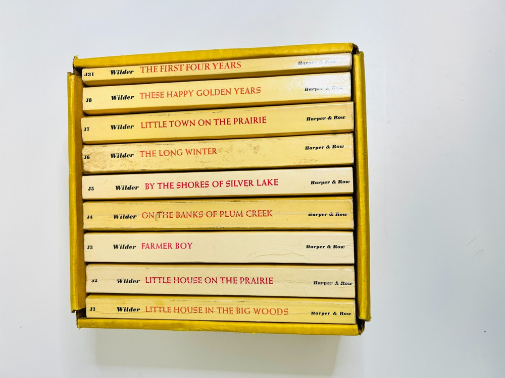 The Complete Set of Laura Ingalls Wilder's Little House Books (Yellow Box Set)