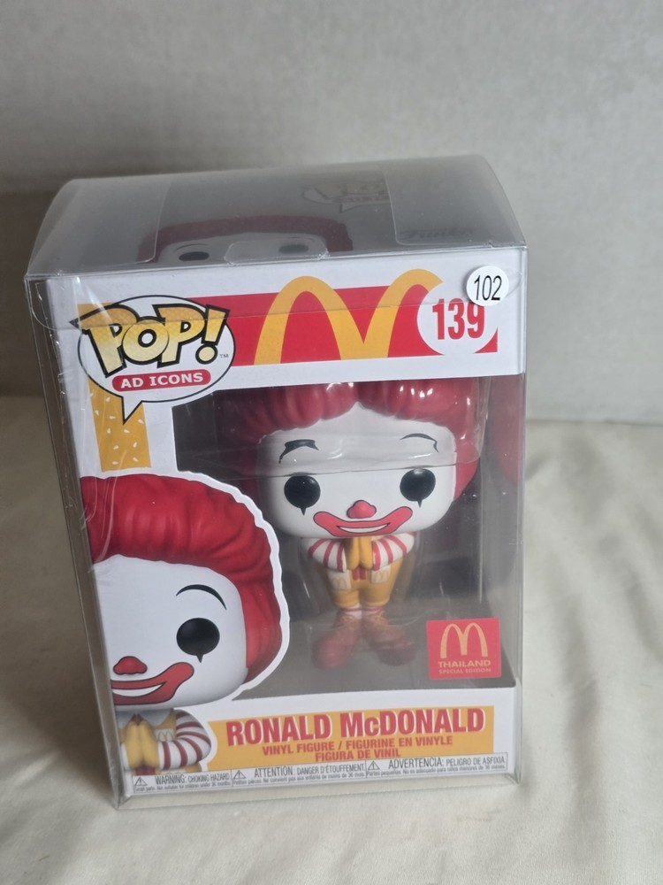 Funko POP! Ad Icons Ronald McDonald #139 Thailand Exclusive