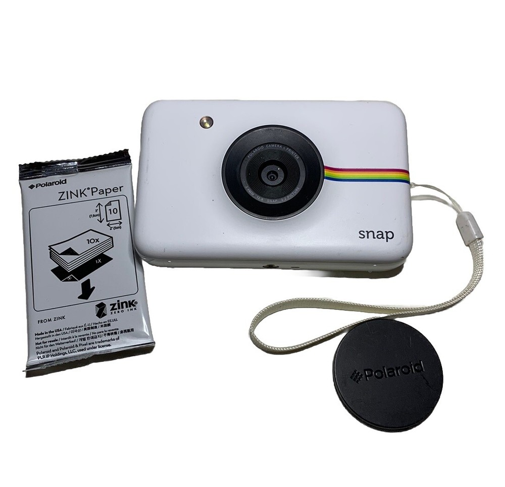 POLAROID Snap Instant Print Zink Digital Camera / Printer w/ Flim