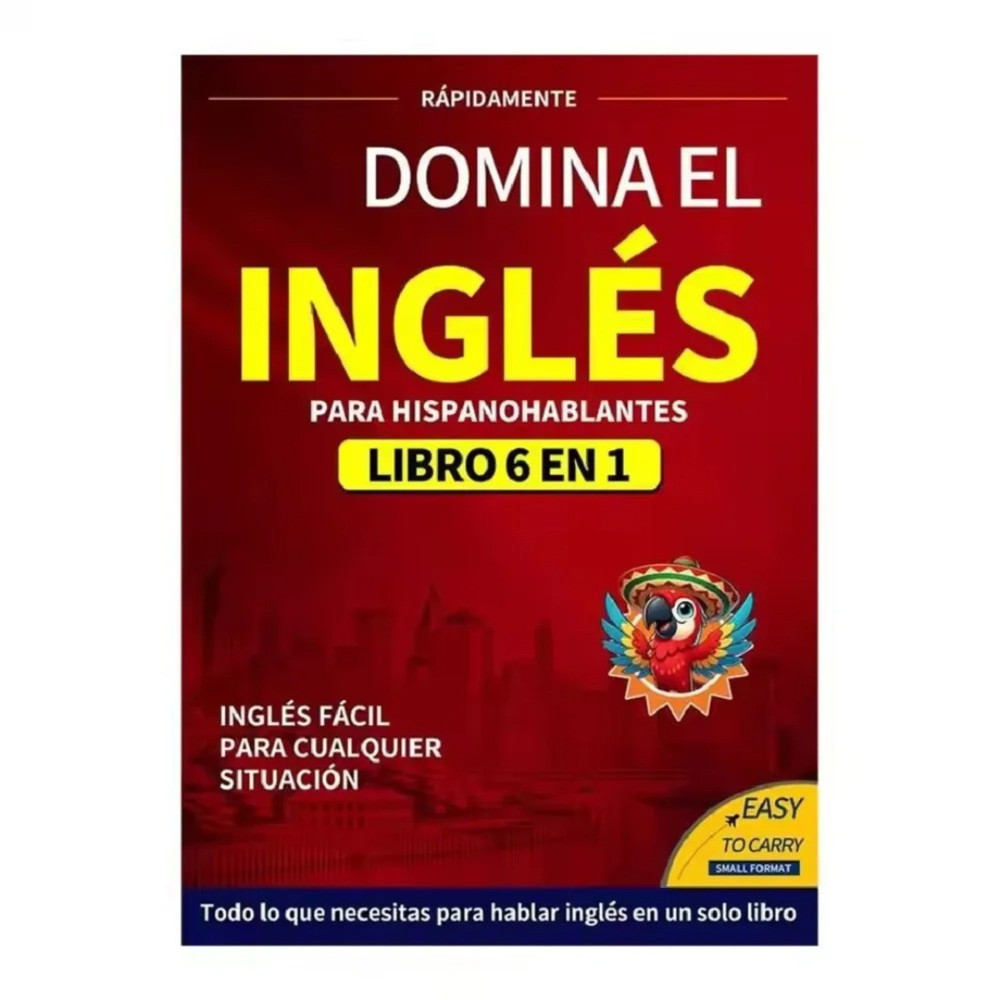 Domina El Inglés Para Hispanohablantes Libro 6 En 1 Us Stock