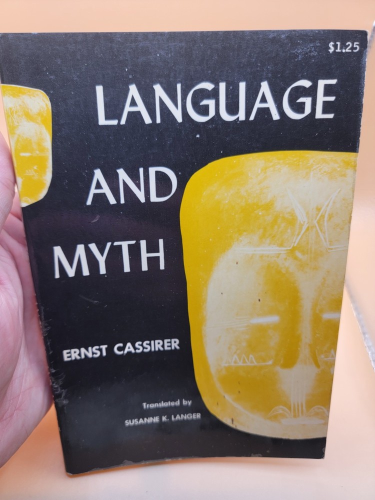 Language and Myth by Ernst Cassirer - VTG Paperback Book