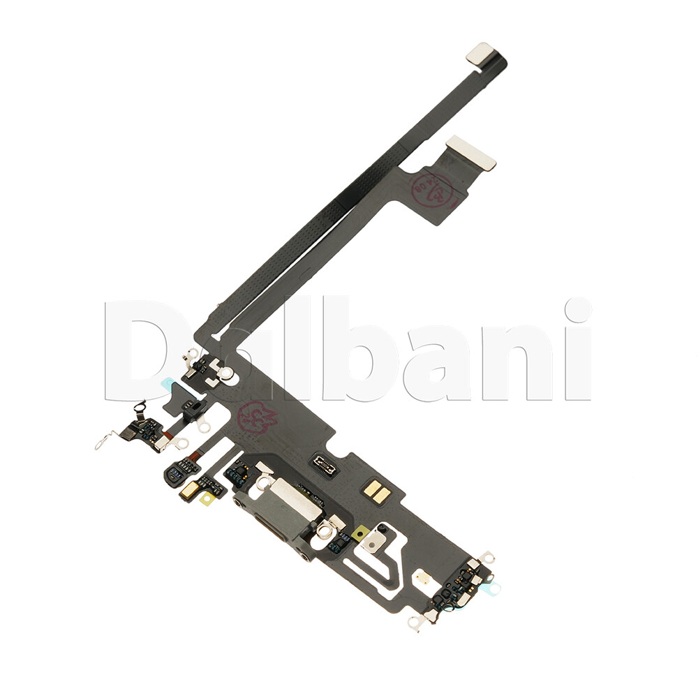 OEM Charging Port Charger Dock Mic Flex Cable For iPhone 12 ProMax White