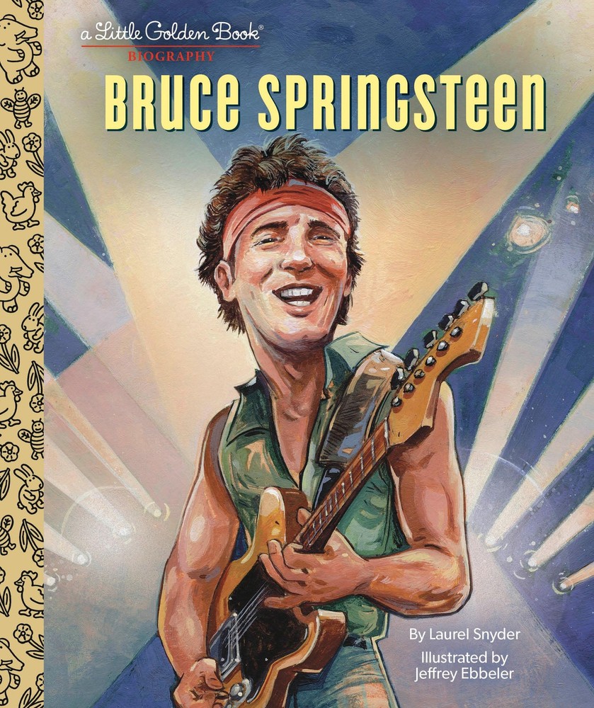 Bruce Springsteen A Little Golden Book Biography Multicolor