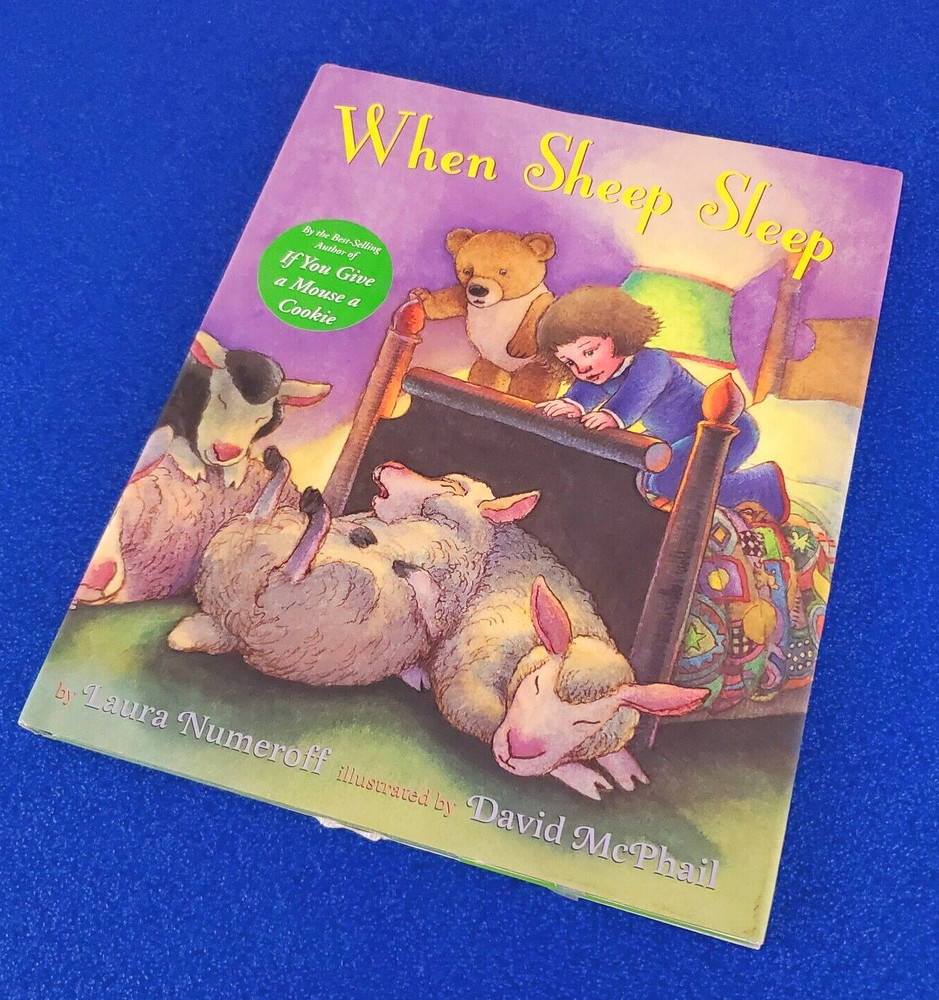 When Sheep Sleep Hardcover Children's Book Bedtime Story Free Shipping