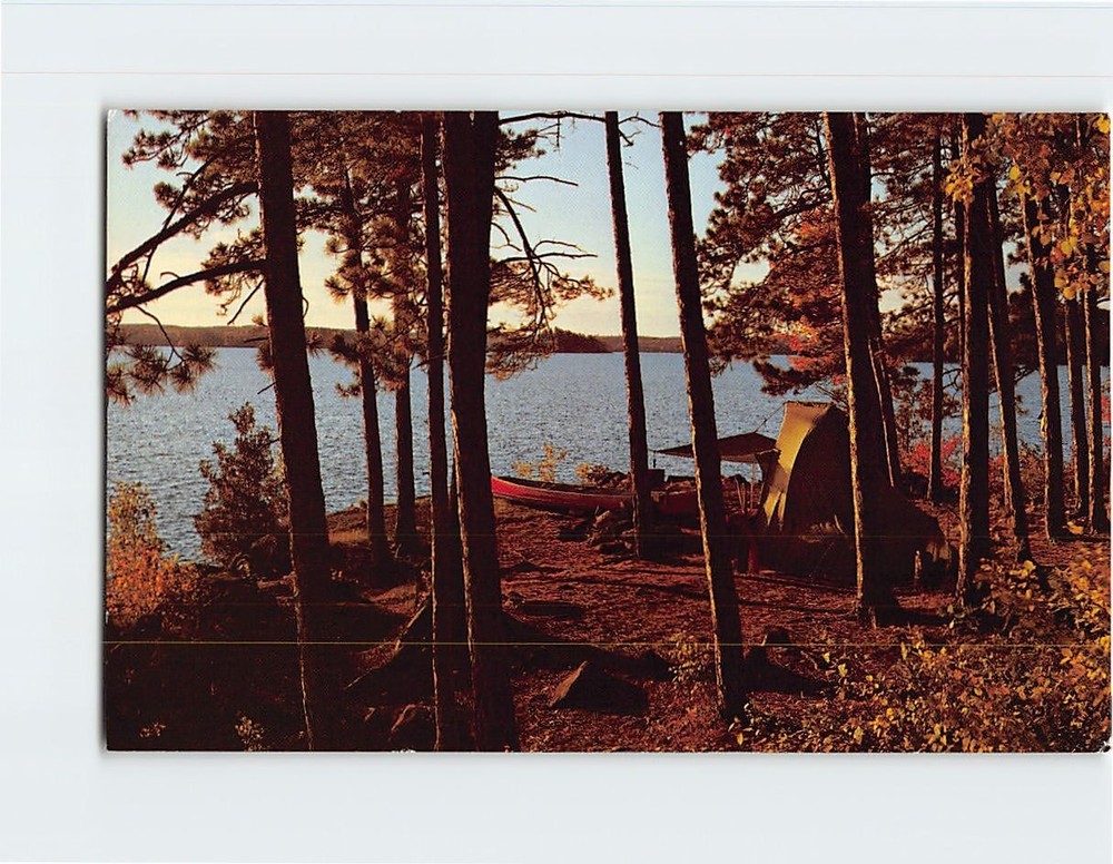 Postcard Picturesque Camp Site