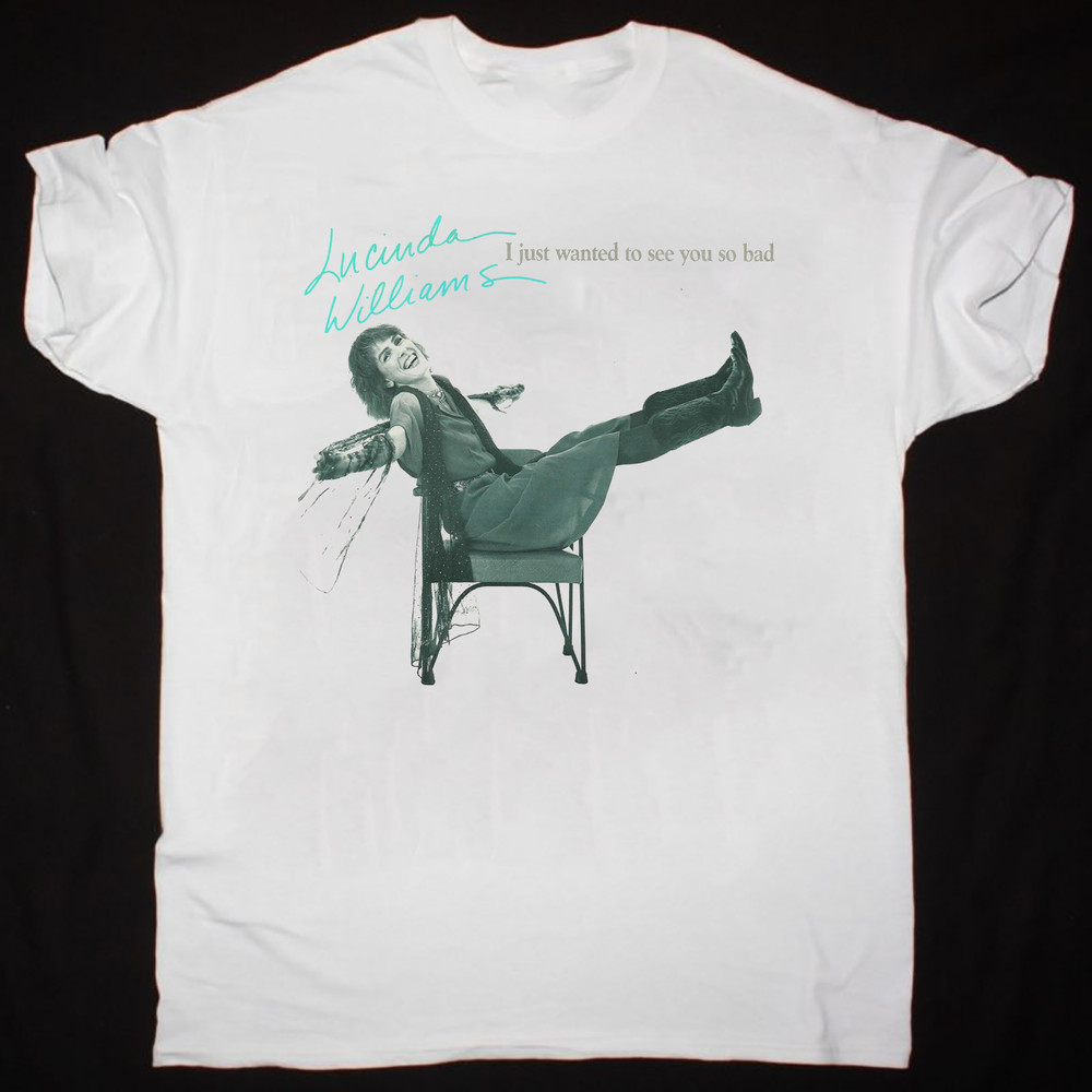 New Popular Lucinda Williams White T-Shirt Cotton BT318