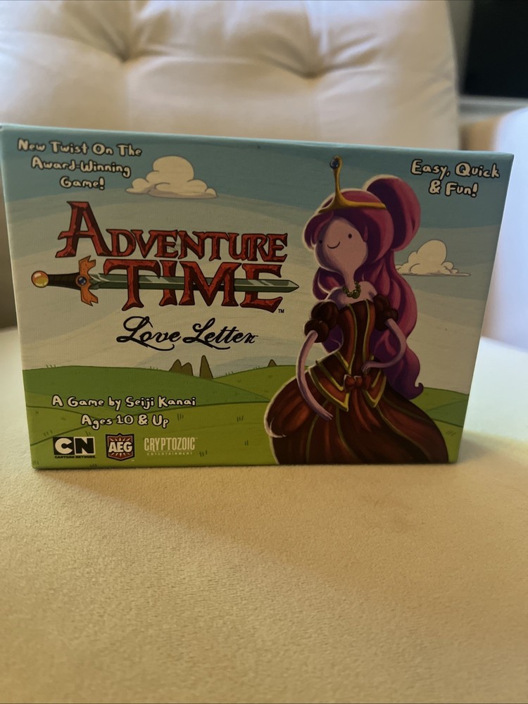 Adventure Time Love Letters game AEG 2015 Complete