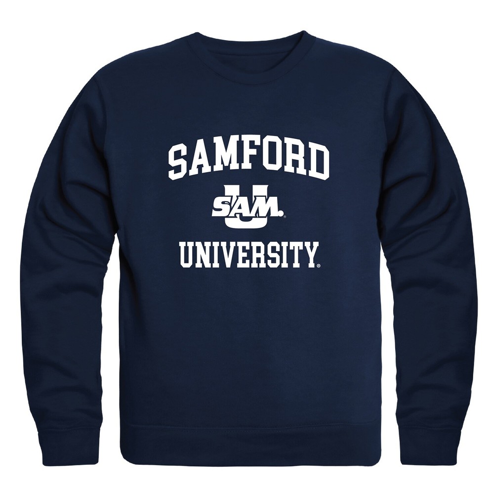 Samford University Bulldogs SU Seal Crewneck Sweatshirt Sweater