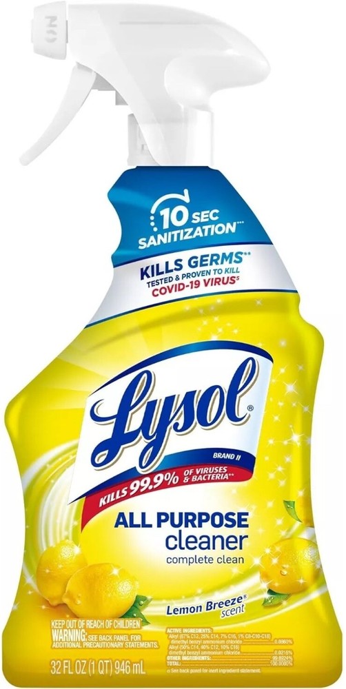 Lysol Disinfecting All-Purpose Cleaner Spray 32 oz