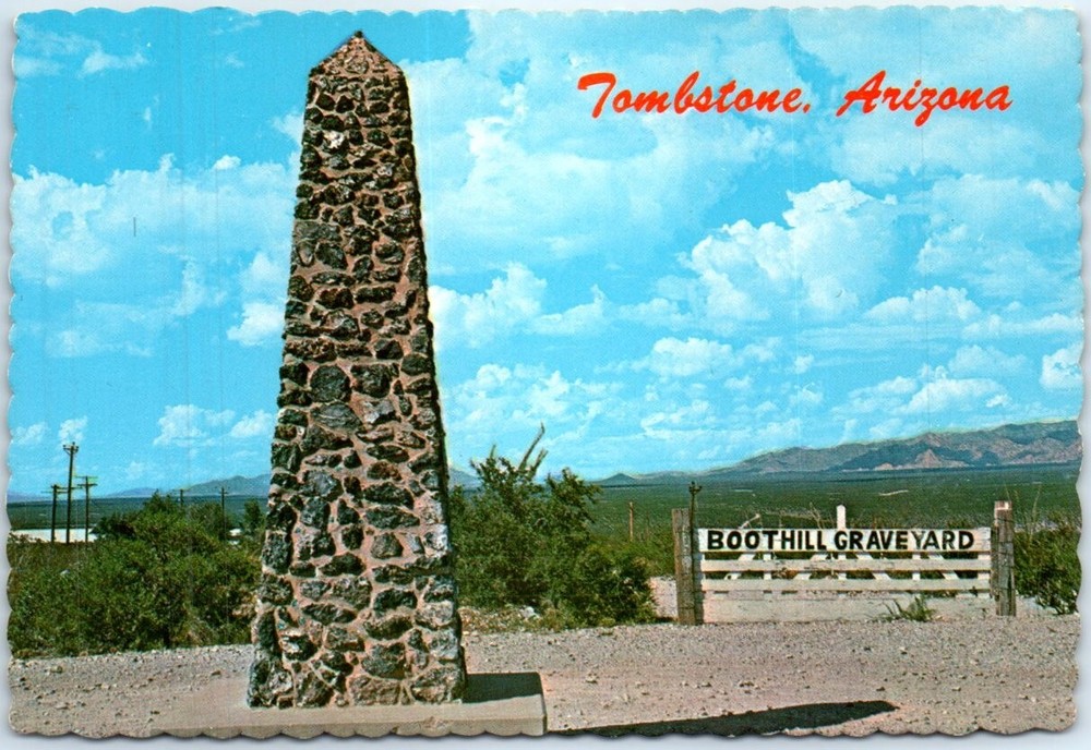 Postcard - Boot Hill Graveyard - Tombstone, Arizona
