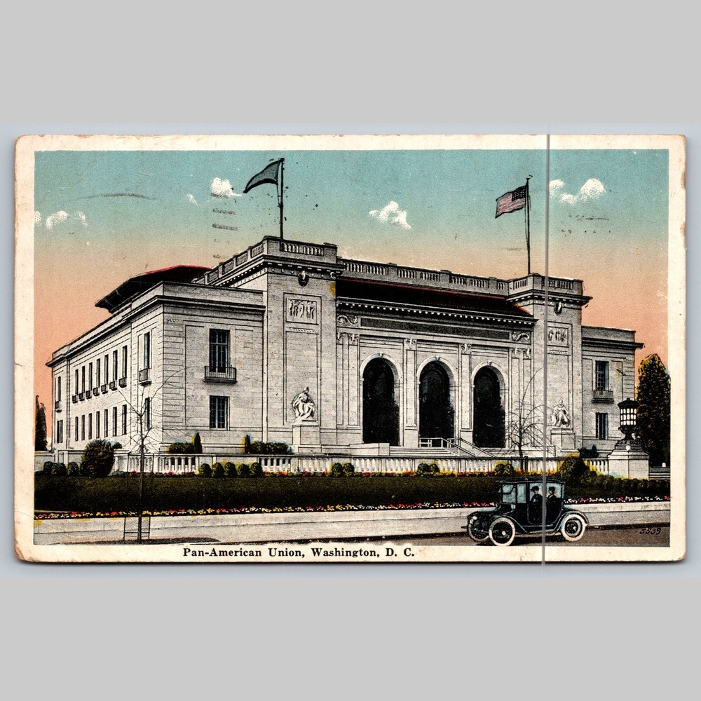 Postcard Pan-American Union Building Washington D.C. 1921 Architecture