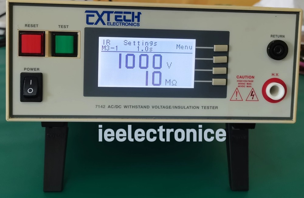 1 PCS Extech 7142 AC/DC Withstand Voltage/Insulation Tester ..