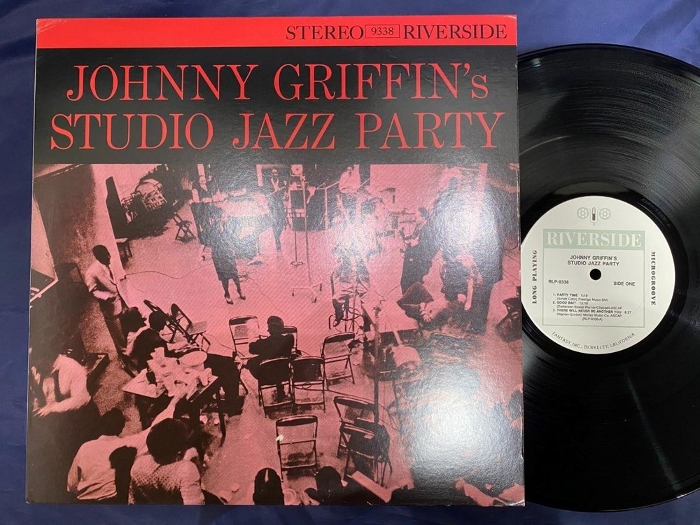 JOHNNY GRIFFIN STUDIO JAZZ PARTY RIVERSIDE WWLJ 7018 STEREO JAPAN Vinyl LP