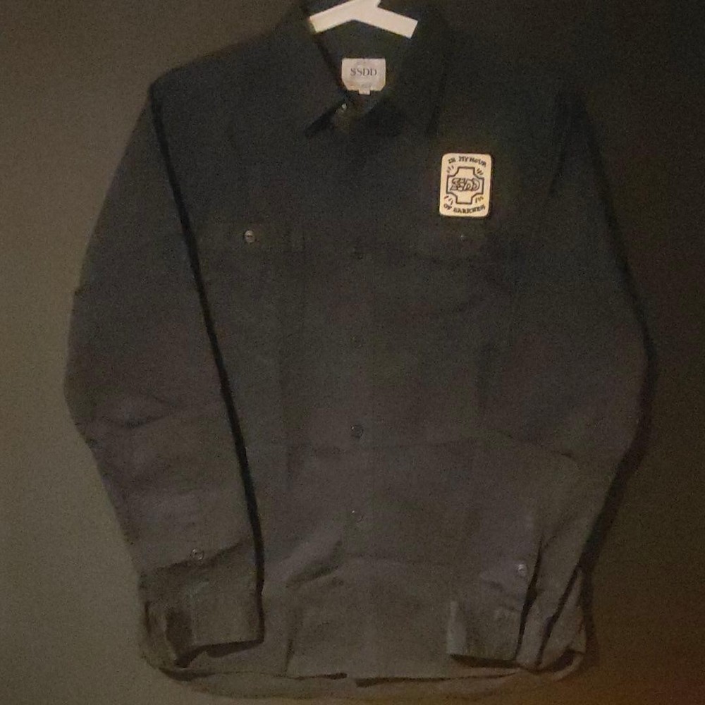 FUCT SSDD Long Sleeve Shirt M Navy Casual Wear