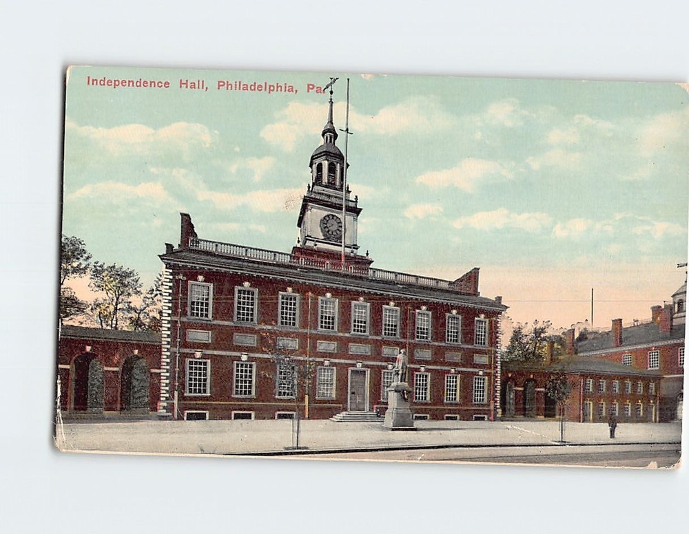 Postcard Independence Hall Philadelphia Pennsylvania USA