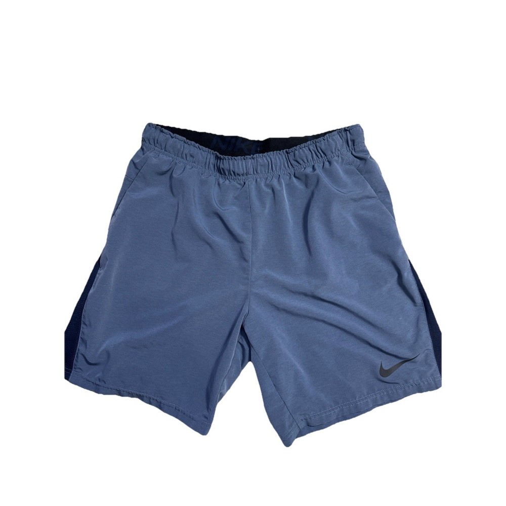 Nike Dri-FIT Flex Training Shorts Mens Large Blue Athletic Gym Workout