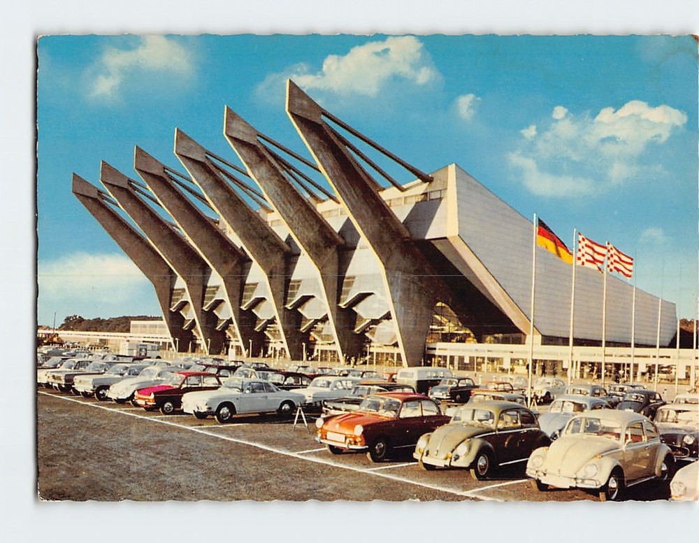 Postcard Stadthalle Bremen Germany