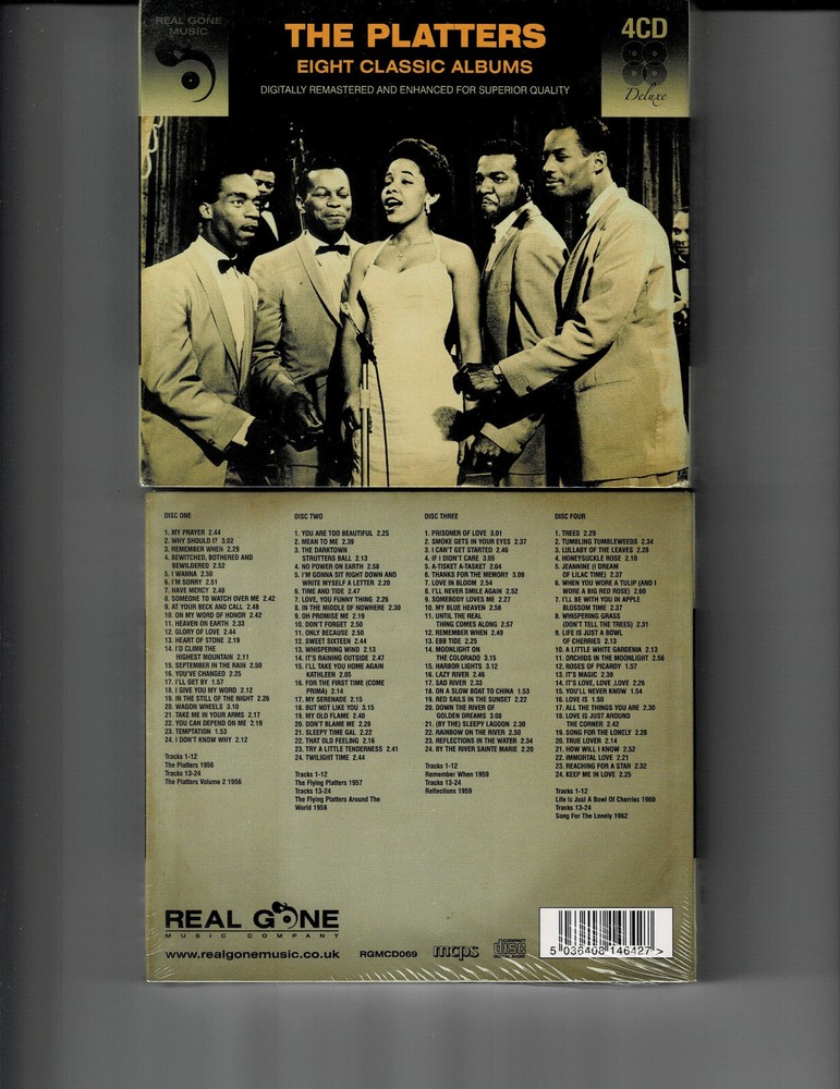 Platters - Eight Classic Albums (4Cd) New **96 Tracks**