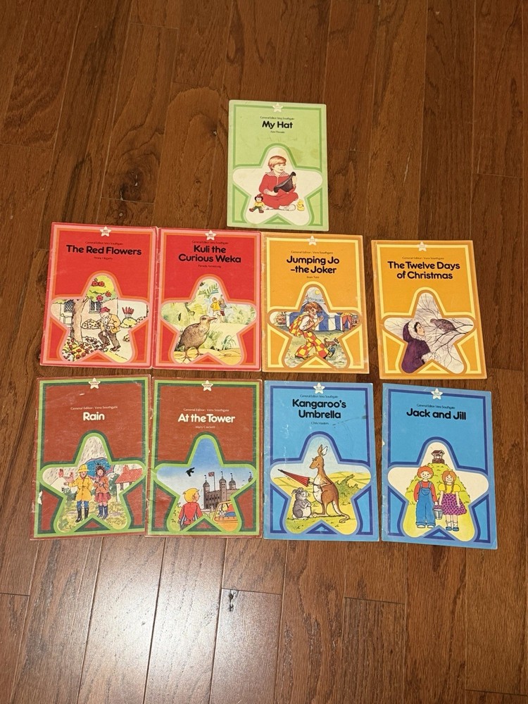 Vintage 1984-1985 Modern Curriculum Press Books 9 Books
