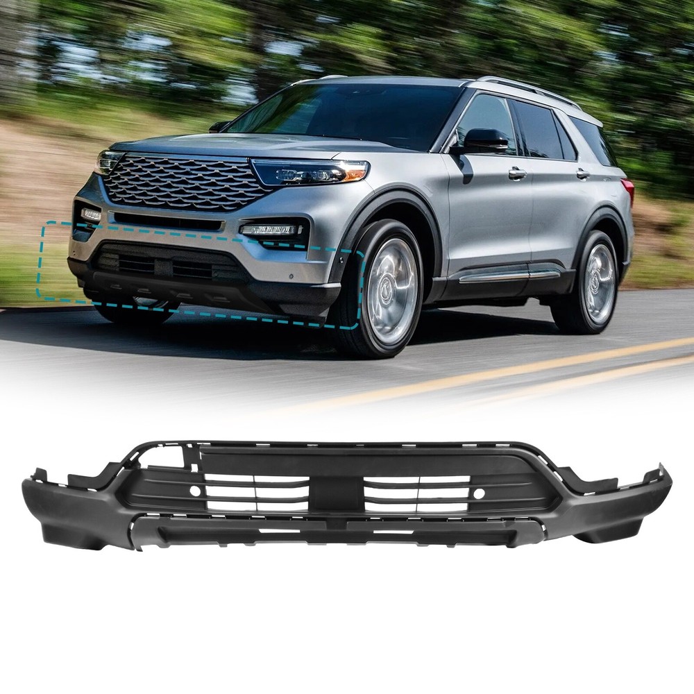 For 2020 EXPLORER FRONT BUMPER LOWER Plastic WITH TWO HOLE LB5Z-17D957-FA