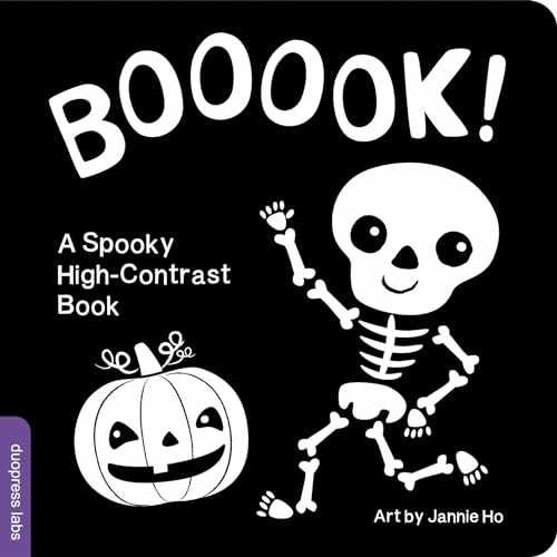 Booook! A Spooky High-Contrast Book: - Board book, by duopress labs - Very Good