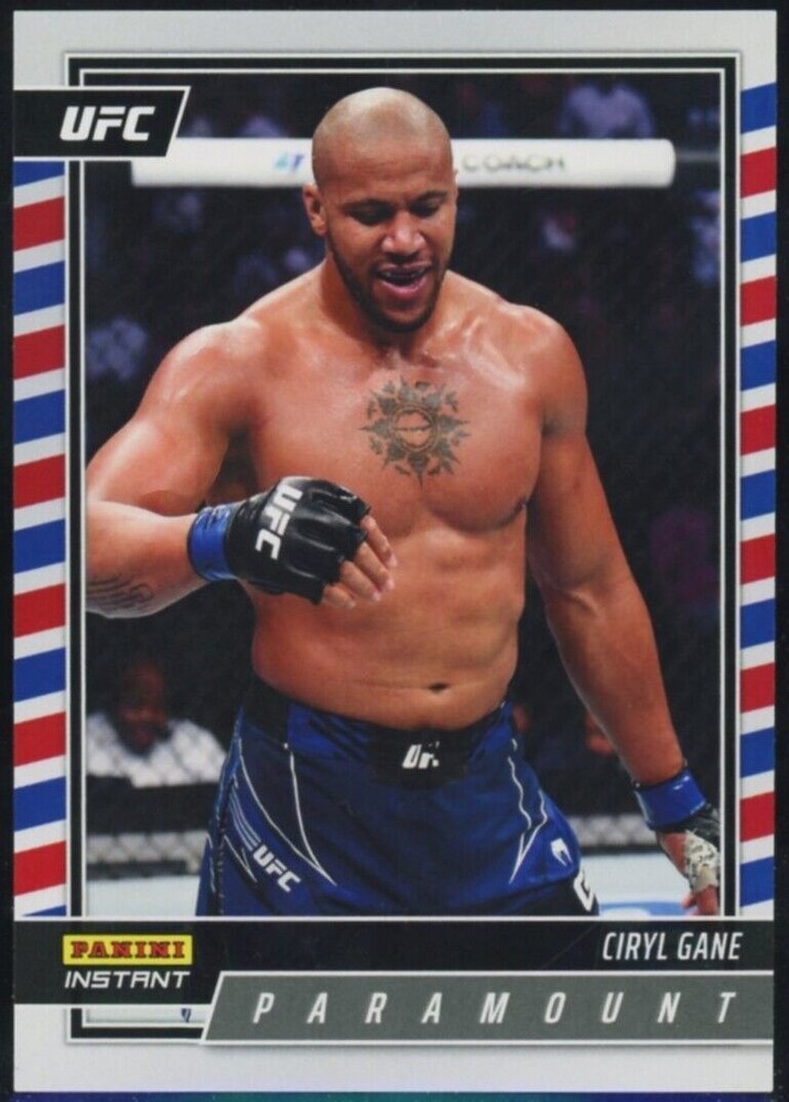 2022 Panini Instant UFC Ciryl Gane Paramount #P25 Limited to 700