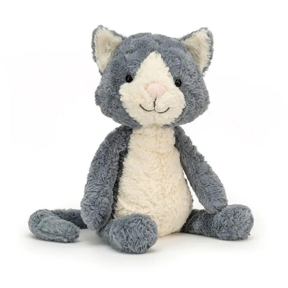 Jellycat Tuffet Cat Plush Toy Cute Fluffy Soft