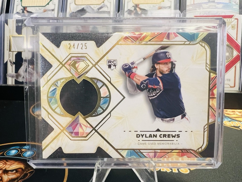 2025 Topps Diamond Icons - Single Player Relics Dylan Crews SPR-DC /25 (MEM, RC)