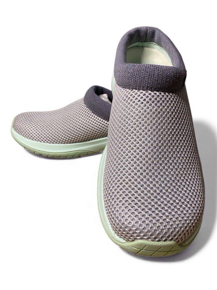 Merrell Encore Breeze 5 Slip On Shoes Women's Size 5 Pigeon Celadon Mesh