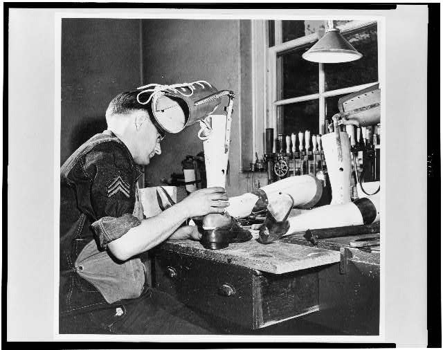 Sergeant David P. Keith,Walter Reed General Hospital,Army Medical Center,1943