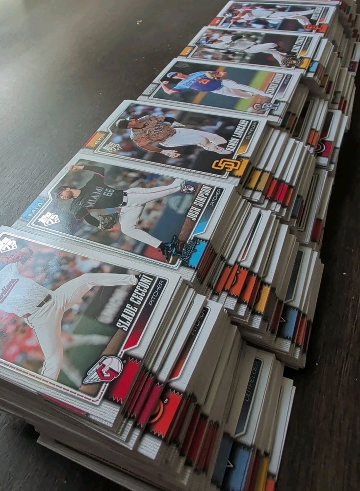 2026 Topps Baseball Series 1 & 2 Huge Lot! 707 cards, List in description