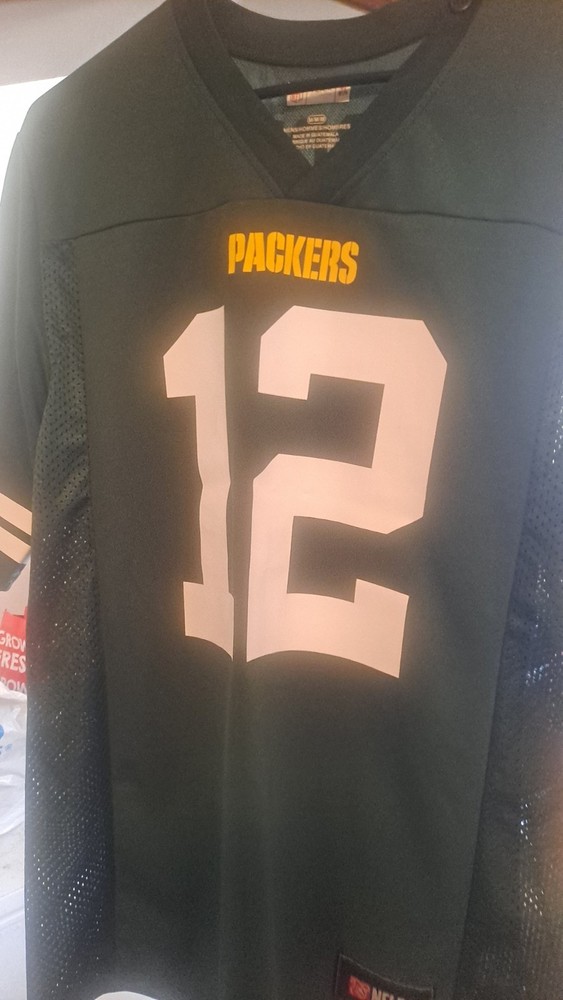 Aaron Rodgers Green Bay Packers NFL Jersey Mens Medium New Official Team Apparel