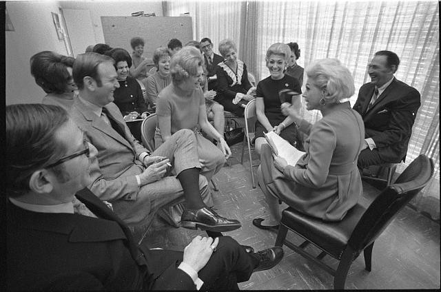 Photo:Weight Watchers Meeting 1960s Group Counseling Discussion