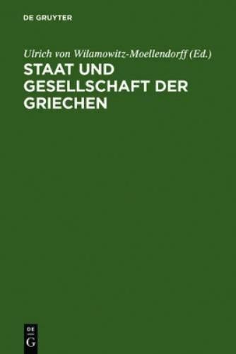 Staat und Gesellschaft der Griechen (Hardback)