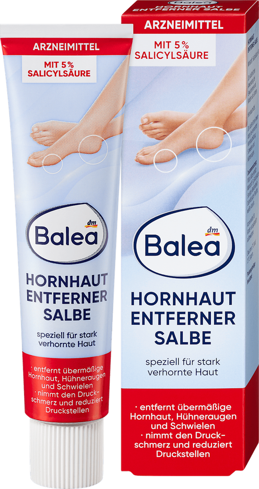 Balea Foot Cream - Hornhautentferner Salbe,