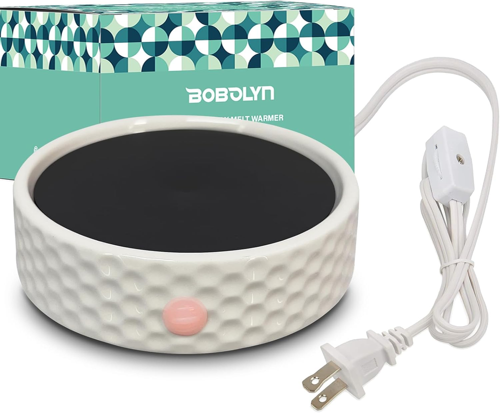 Ceramic Electric Candle Warmer Plate for Large Jar Candles