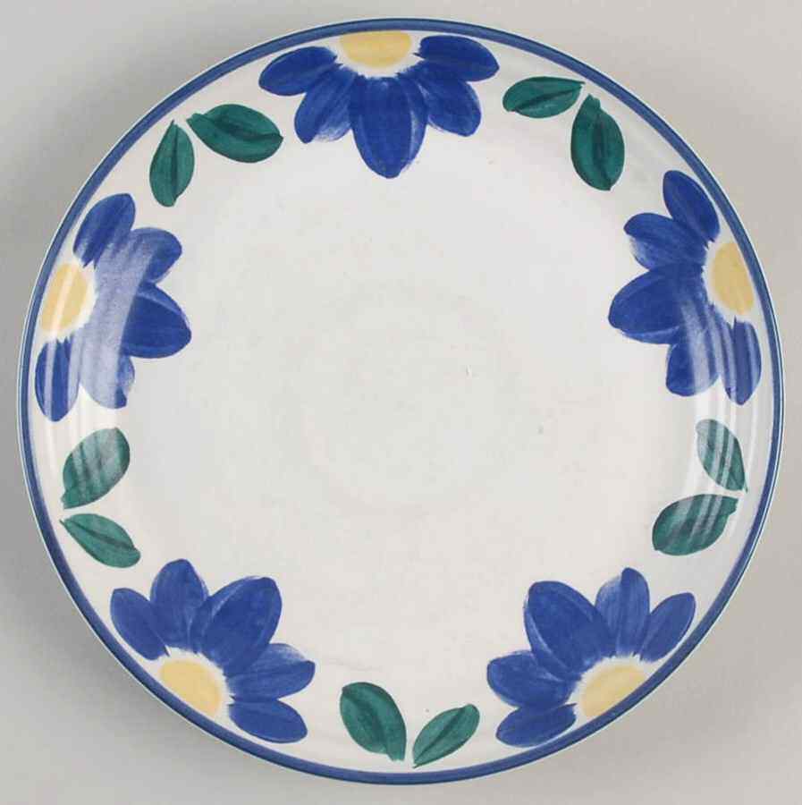 International Blue Napoli Salad Plate 263039