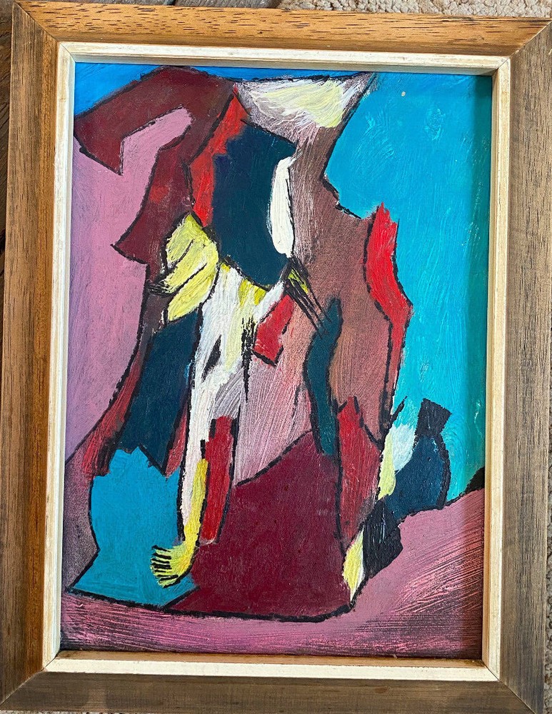 ::OIL PAINTINGS MODERN ABSTRACT ART WITH VARIOUS COLORS-image