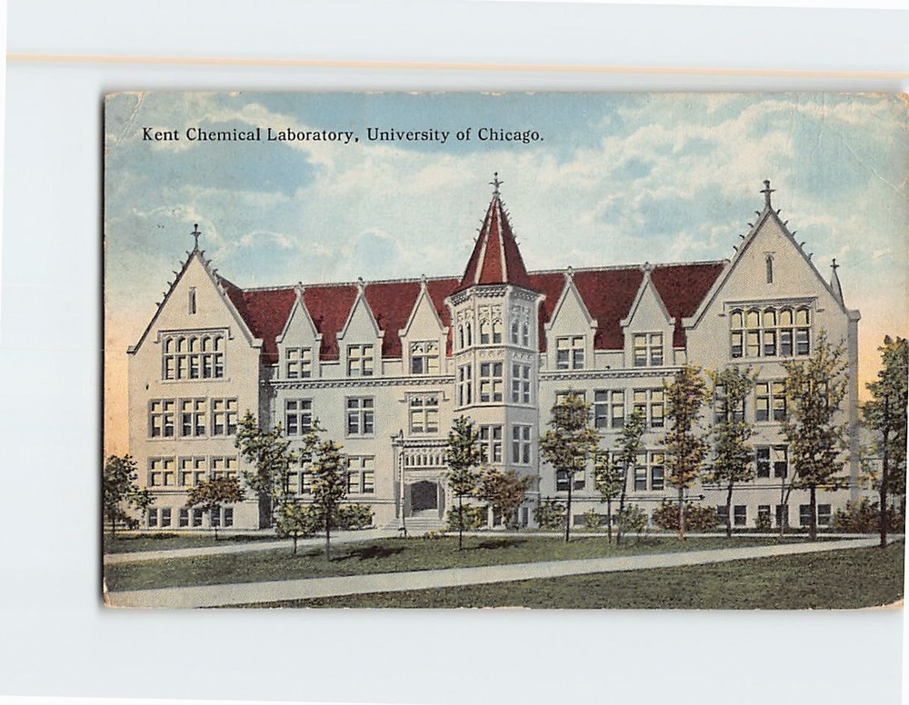 Postcard Kent Chemical Laboratories University of Chicago Illinois USA