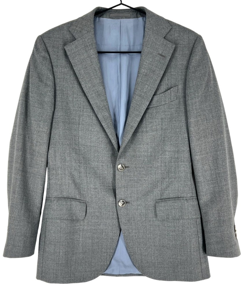 Suitsupply Men Lazio Pure Wool Blazer Jacket Size EU:48; US 38