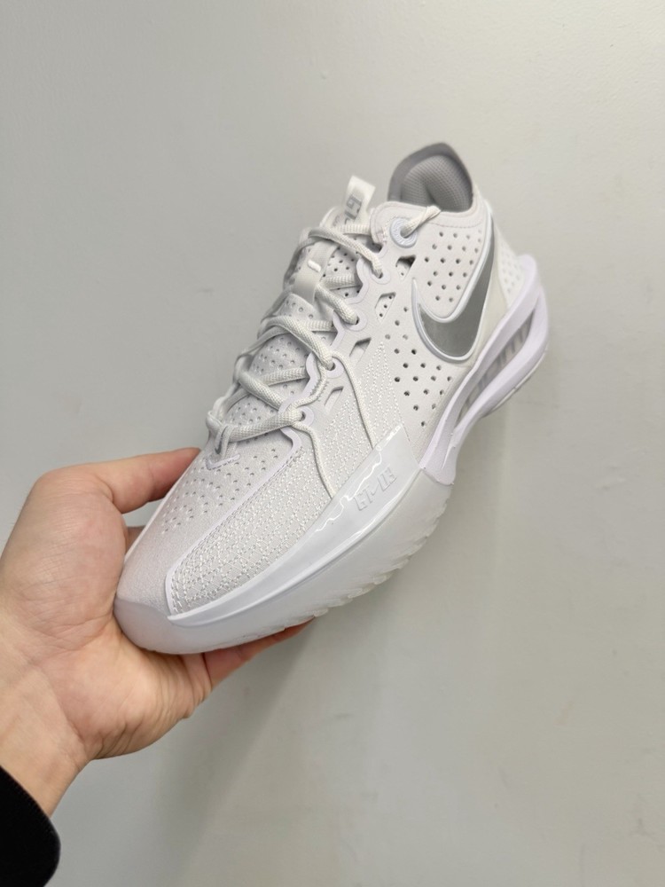 Nike GT Cut 3 White Metallic Silver IB4458-100 Men’s Size 8