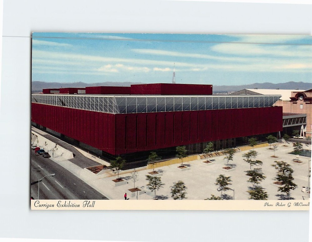 Postcard Currigan Exhibition Hall Denver Colorado USA