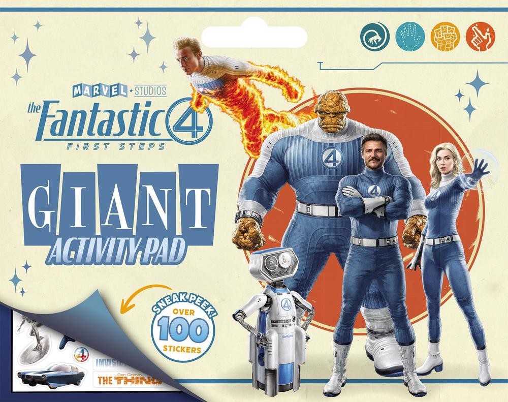 Fantastic Four: Giant Activity Pad (Marvel) by Marvel Paperback Book