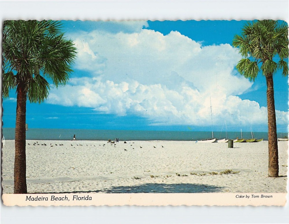 Postcard Madeira Beach Florida USA