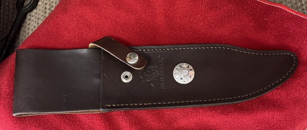 14” Winchester Leather Sheath Accommodates Blade Up To 9.25”-image